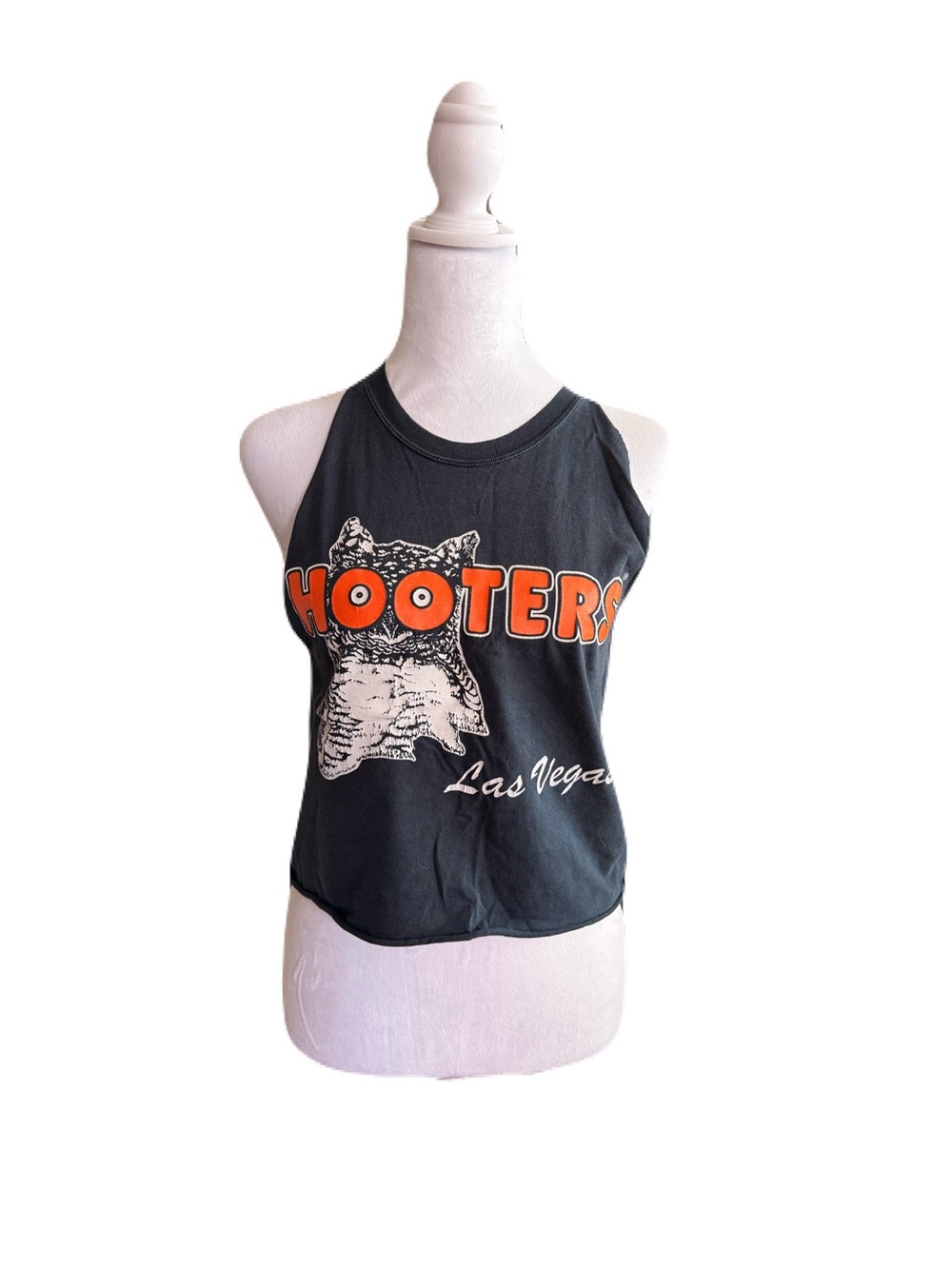 Hooters Black Tank with Orange and White Las Vegas